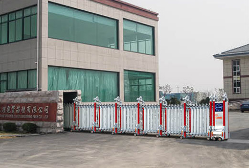 電動伸縮門工程案例2